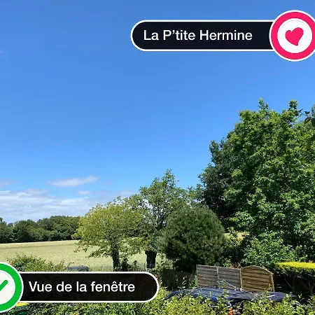 Au pt’it bonheur, Gîte culturel à la Roche Bernard Férel Esterno foto