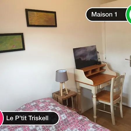Au pt’it bonheur, Gîte culturel à la Roche Bernard Férel Esterno foto
